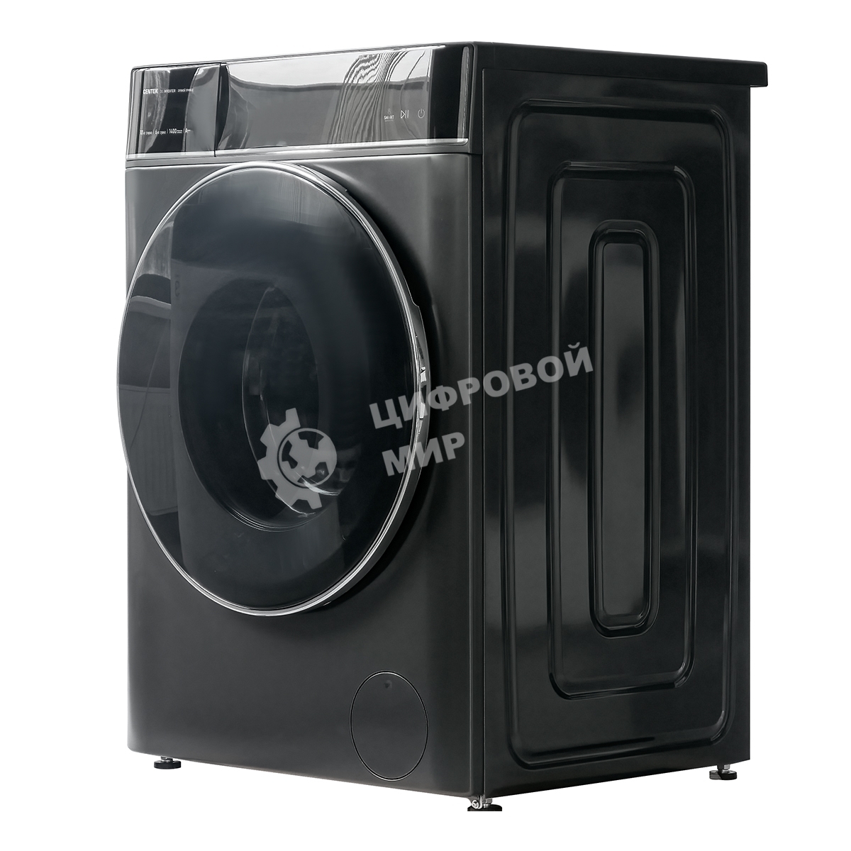 Стиральная машина с сушкой Centek CT-1976 серый, загрузка фронтальная 10кг, 1400 об/мин, Класс А+++