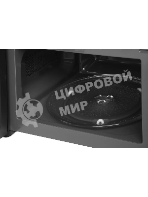 Микроволновая печь Haier HMB-DG208BA черный, 20 л, 800 Вт, переключатели - кнопки, поворотный механизм