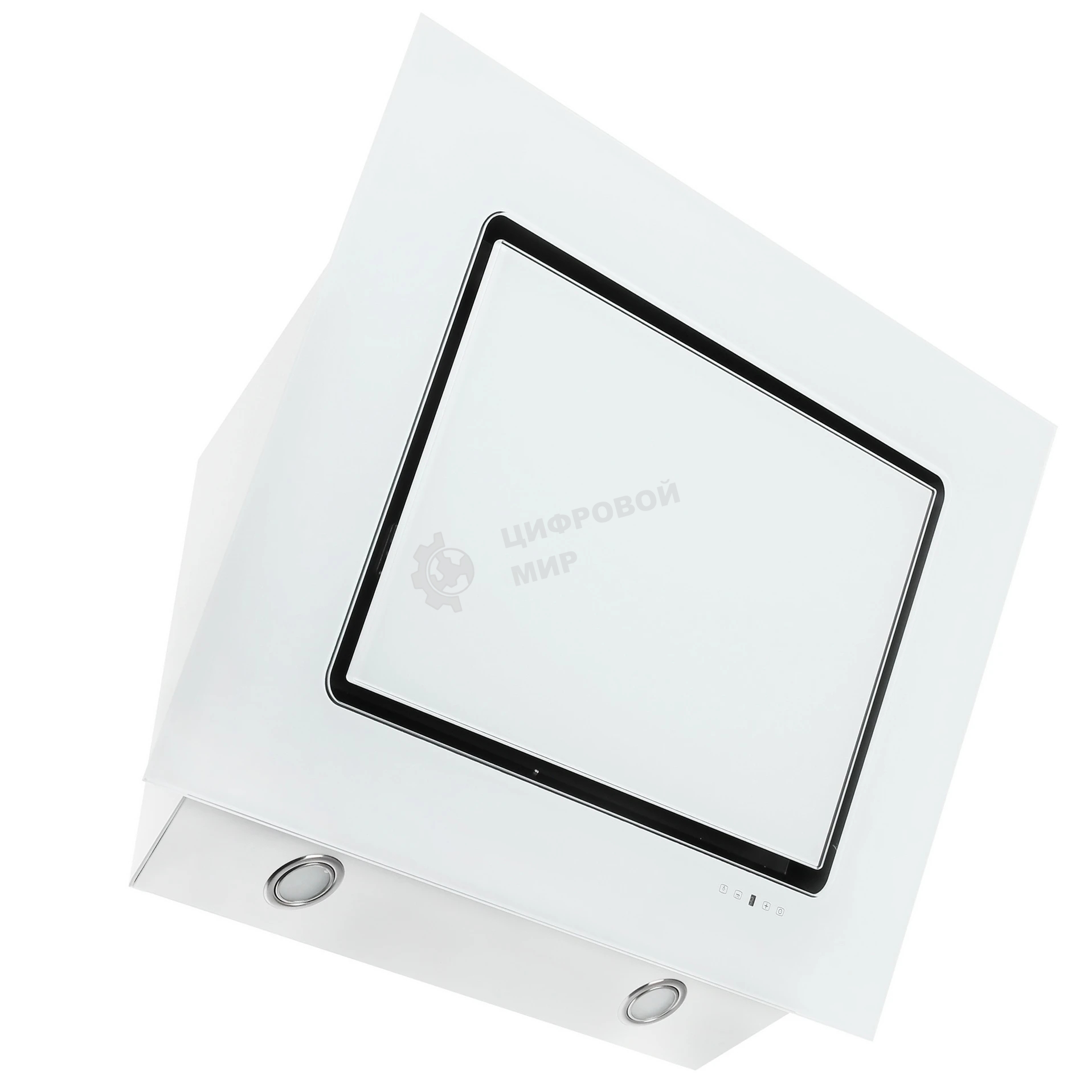 Вытяжка наклонная Elikor Оникс 90П-1000-Е4Д белый, 90 см, 1000 куб. м/ч, 59 дБ