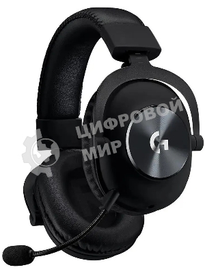 Гарнитура Logitech G Pro X Gaming Headset чёрный, проводная, USB/3.5 мм