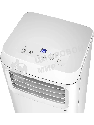 Кондиционер мобильный Hyundai HPAC-09-2 9000 BTU, 25 м², 64 дБ, охлаждение, осушение, белый