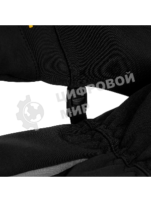 Перчатки универсальные Denzel 68090 двойные, работа с сенсорным экраном, размер 9