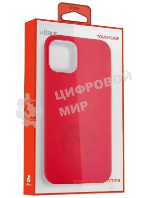 Чехол (клип-кейс) UBEAR Touch Case, для Apple iPhone 12/12 Pro, красный cs62rr61th-i20