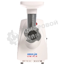 Мясорубка электрическая Аксион М32.01 белый, 1500 Вт, 1.7 кг/мин, защита от перегрузки, насадки - 4