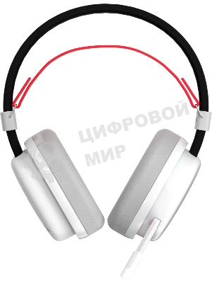 Гарнитура Marvo HG9069W Monka Echo белый, беспроводная + проводная, радиоканал, до 10 ч, подсветка, совместимость с PS5, Xbox