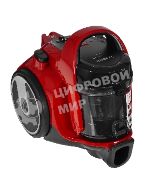 Пылесос Bosch BGC05AAA2 красный/черный, 350/700 Вт, уборка сухая, пылесборник контейнер 1.5 л
