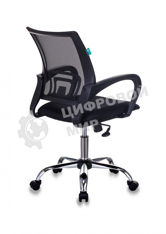 Кресло компьютерное Бюрократ CH-695N/SL/BLACK спинка сетка черный TW-01, сиденье черный TW-11, крестовина хром