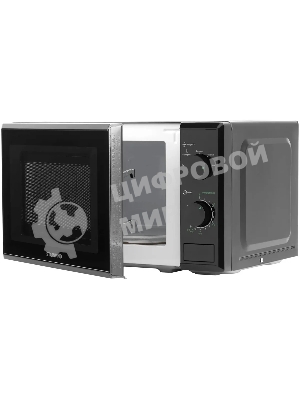 Микроволновая печь Starwind SWM5820 черный, 20 л, 700 Вт, переключатели - поворотный механизм