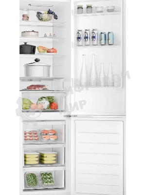 Холодильник Haier CEF538CSG серебристый двухкамерный 263/105л морозилка снизу, No Frost