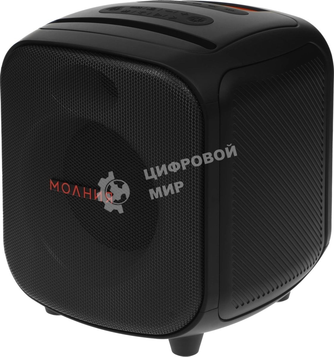 Портативная колонка Ural Молния 700 черный 70W 1.0 BT 10м 4000mAh