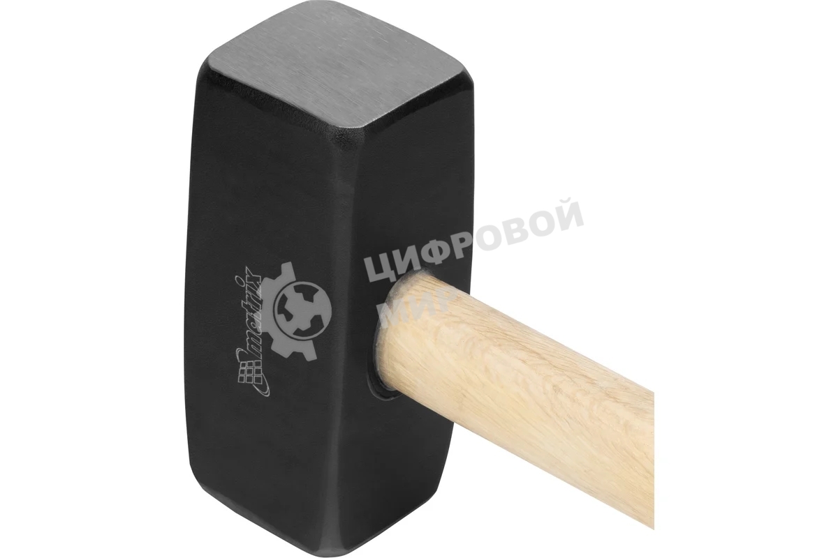 Кувалда Matrix 11037 7000 г, кованая головка, деревянная рукоятка 900 мм