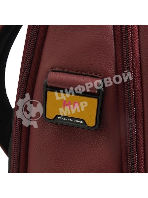 Рюкзак мужской Piquadro Russel CA6766W137/CU красное дерево кожа