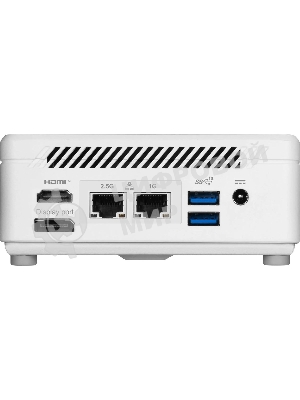 Неттоп MSI Cubi 5 1M-463BRU Core 5 120U (1.4) Graphics CR без ОС 2xGbitEth WiFi BT белый (936-B0A822-463)