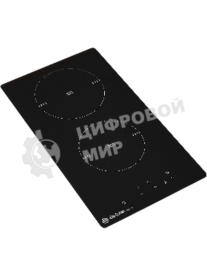 Индукционная варочная поверхность DeLuxe IH3235P-T01, 2 конфорки, закаленное стекло, 3500 Вт