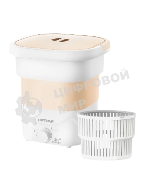 Стиральная машина OPTIMA МС-31СК оранжевый, загрузка вертикальная 2.5кг, класс: A