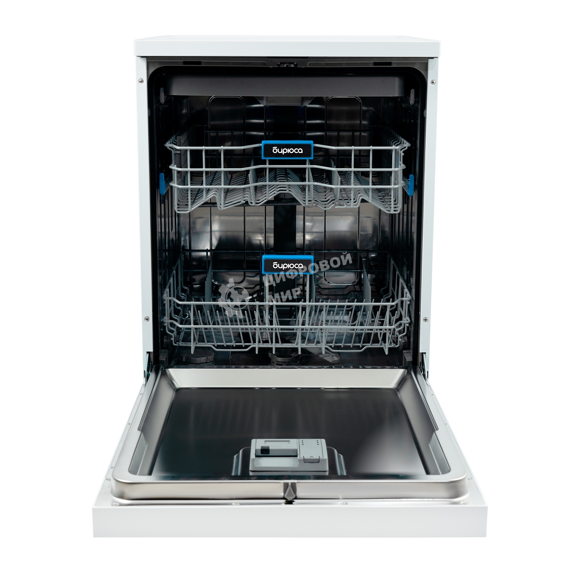 Посудомоечная машина Бирюса DWF-615/03 W, белый, 59.8 см, 15 компл., 42 дБ, класс A+++