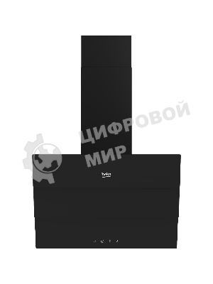 Вытяжка наклонная Beko BHCA69642BH черный, 60 см, 600 куб. м/ч, 69 дБ