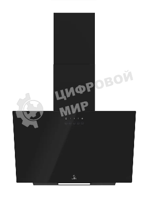 Вытяжка каминная LEX Moza 600 черная, 60 см, 590 куб. м/ч, 46 дБ