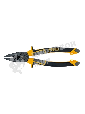 Плоскогубцы комбинированные Denzel 205 мм, трехкомпонентные рукоятки