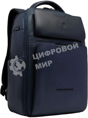 Рюкзак мужской Piquadro Ael CA6923S142/BLU синий кожа