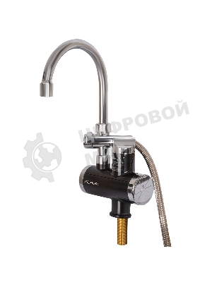 Кран-водонагреватель электрический Pioneer WH663 серебристый, проточный, 2 л/мин, 3,3 кВт