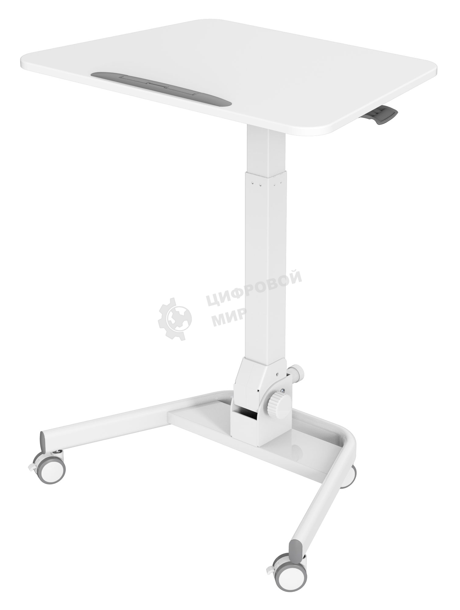 Стол для ноутбука Cactus VM-FDS109 столешница МДФ белый 73x50x108см (CS-FDS109WWT)