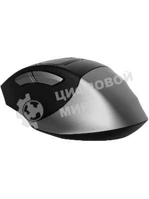 Мышь беспроводная A4Tech Fstyler FB35CS серый/черный, 2000 dpi, радиоканал, Bluetooth, USB, кнопки - 5