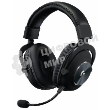 Гарнитура Logitech G Pro X Gaming Headset чёрный, проводная, USB/3.5 мм