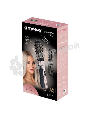 Стайлер Endever Aurora-503 1200Вт, графит/розовое золото