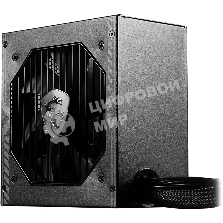 Блок питания MSI MAG A650BN, 650Вт, 80 PLUS Bronze, 120мм, черный