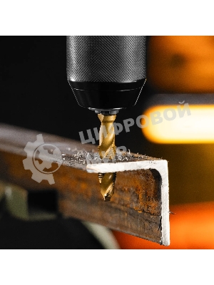 Сверло-метчик Denzel М10 х 1,25 мм, Р6М5