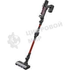 Пылесос вертикальный Tefal TY6A83WO черный/красный, питание от аккумулятора, 140 Вт, уборка сухая, пылесборник 0.44 л