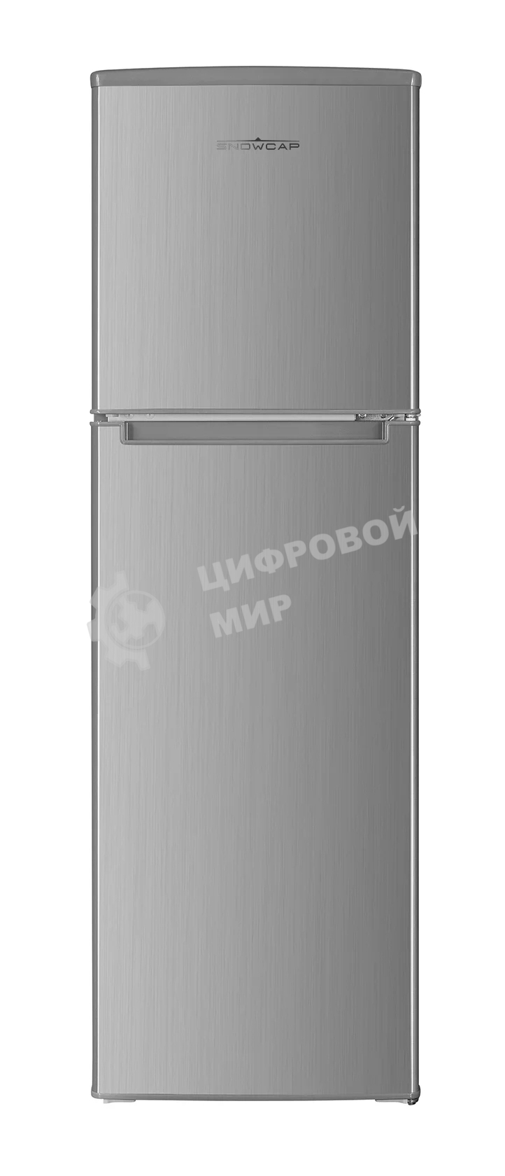 Холодильник SNOWCAP RDD-170 S серебристый двухкамерный 121/45л морозилка сверху