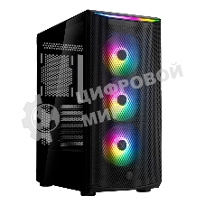 Компьютерный корпус Silverstone G41FA512ZBG0020 High airflow ATX mid-tower chassis with dual radiator support and ARGb lighting High airflow ATX mid-tower chassis with dual radiator support and ARGb lighting