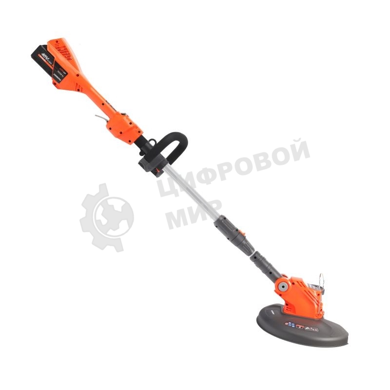 Триммер аккумуляторный PATRIOT TR4022XL, 40B платформа LCT, ширина кош. 30 см, запасная леска, одна АКБ (2,0А*ч) и ЗУ