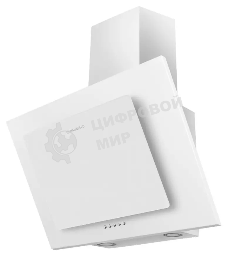 Вытяжка наклонная Maunfeld Tower 50 белый, 50 см, 700 куб. м/ч, 66 дБ