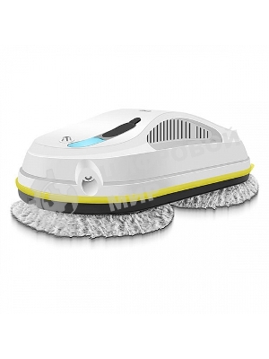 Робот-мойщик окон BQ WR200S белый. Мощность 80 Вт/Объем для чистящего средства 110мл/Параметры электропитания 100-240 В,50-60 Гц/Страховочный трос 4м/Минимальная рабочая зона 40х40см/Для всех видов гладких поверхностей: кафель, ламинат, стекло