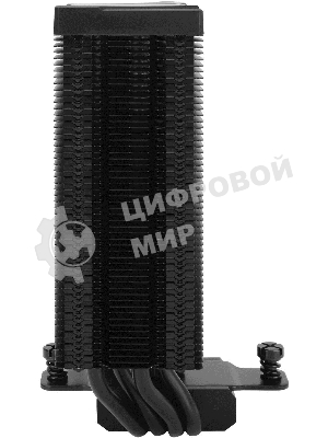 Устройство охлаждения(кулер) Thermalright Assassin Spirit 120 Vision ARGb Soc-AM5/AM4/1200/1700/1851 черный 4-pin 27dB Al+Cu LCD Ret (AS120-VISION-BL-ARGb)