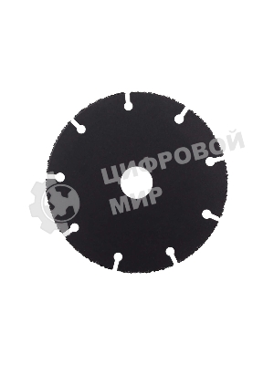 Диск пильный по дереву для УШМ Вихрь 125х22 мм, с твердосплавным зерном