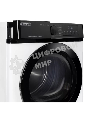 Сушильная машина DeLonghi DTD 1016 H EMILIA белый, 10 кг, сушка - конденсационная, программ - 15, 59.5 x 85 x 64.5 см