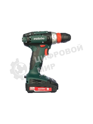 Дрель-шуруповерт Metabo BS 18 Quick 602217500, 18 В, 2 Ач, 48 Нм, щеточный