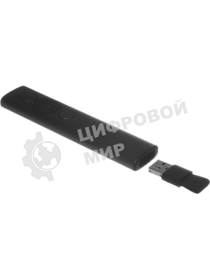 Презентер Logitech Spotlight Slate (серый, Bluetooth/2.4 GHz, перезаряжаемая литий-полимерная батарея 85мА·ч, 3D-акселерометр, гироскоп, кабель для зарядки, чехол) (арт. 910-004867, M/N: R-R0011/C-U0016)