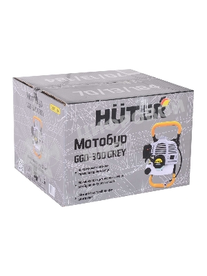 Мотобур Huter GGD-300 Grey