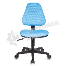 Кресло детское Бюрократ KD-4/TW-55 голубой TW-55