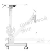 Стол для ноутбука Cactus VM-FDS109 столешница МДФ белый 73x50x108см (CS-FDS109WWT)