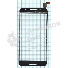 Сенсорное стекло (тачскрин) для Alcatel A7 5090Y, черное