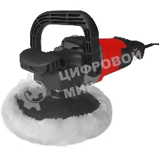 Полировальная машина Парма УШМ-П01-180-1650РК 1650Вт 3000об/мин рез.шпин.:M14 d=180мм (02.026.00013)