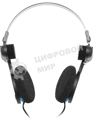 Проводные наушники KOSS Porta Pro Classic черный/голубой, накладные, проводной, складная конструкция