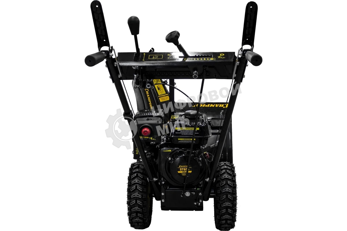 Снегоуборщик Champion ST655 6,5лс 56см 6F/2R колеса 3,6л 57кг руч.стартер