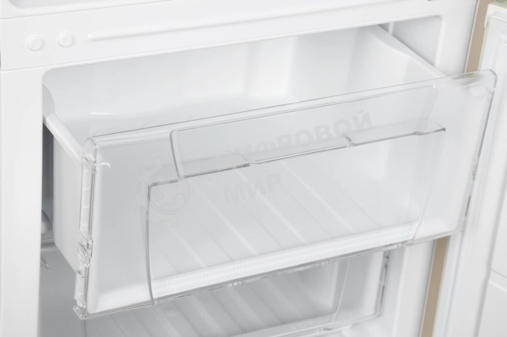 Холодильник Stinol STS 150 E бежевый двухкамерный 191/72л морозилка снизу